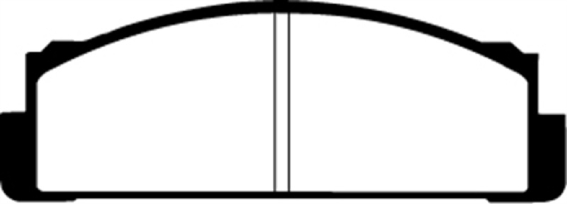 Picture of EBC 68-83 Fiat 124 1-6 Greenstuff Front Brake Pads
