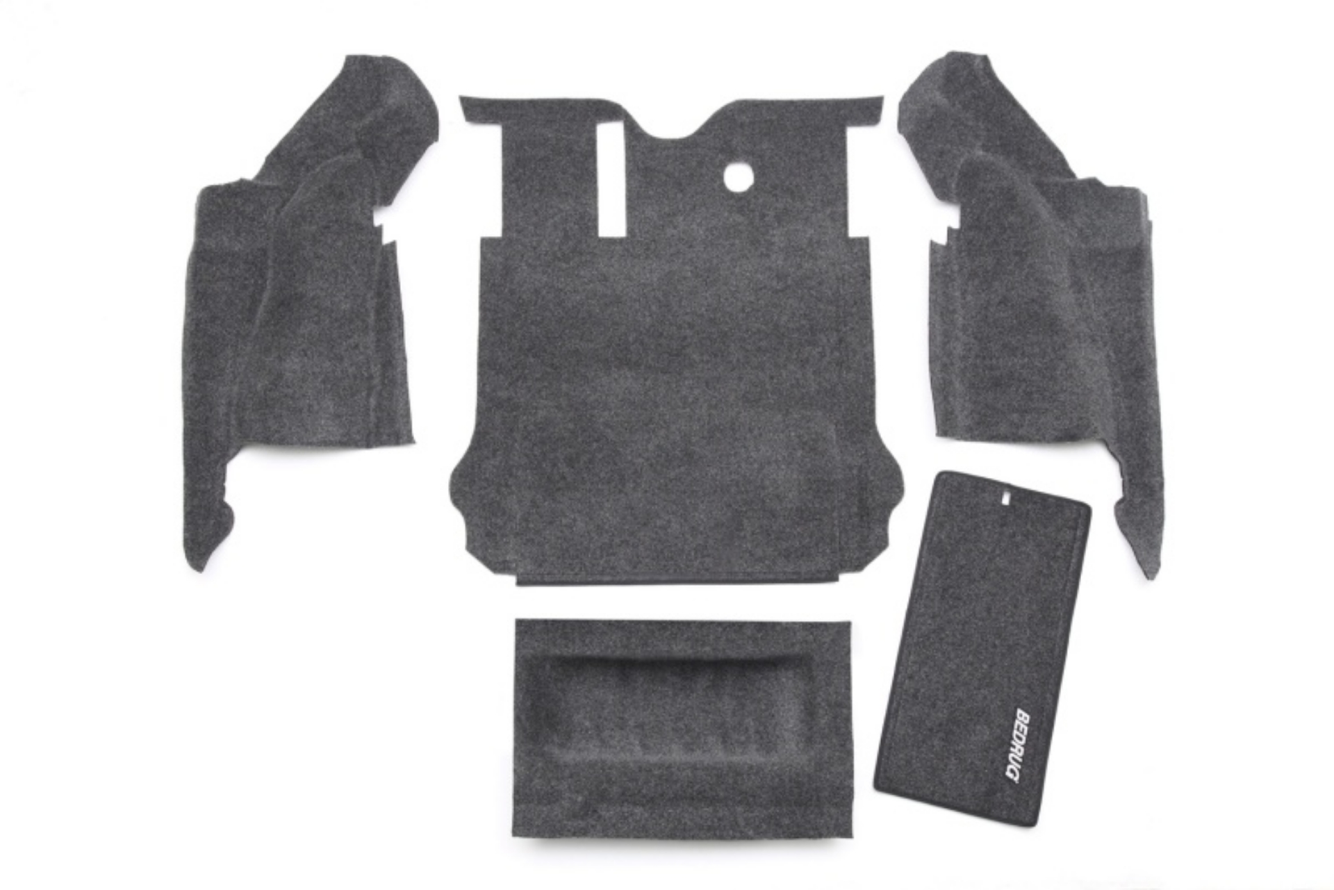 Picture of BedRug 11-16 Jeep JK Unlimited 4Dr Rear 5pc Cargo Kit Incl Tailgate & Tub Liner