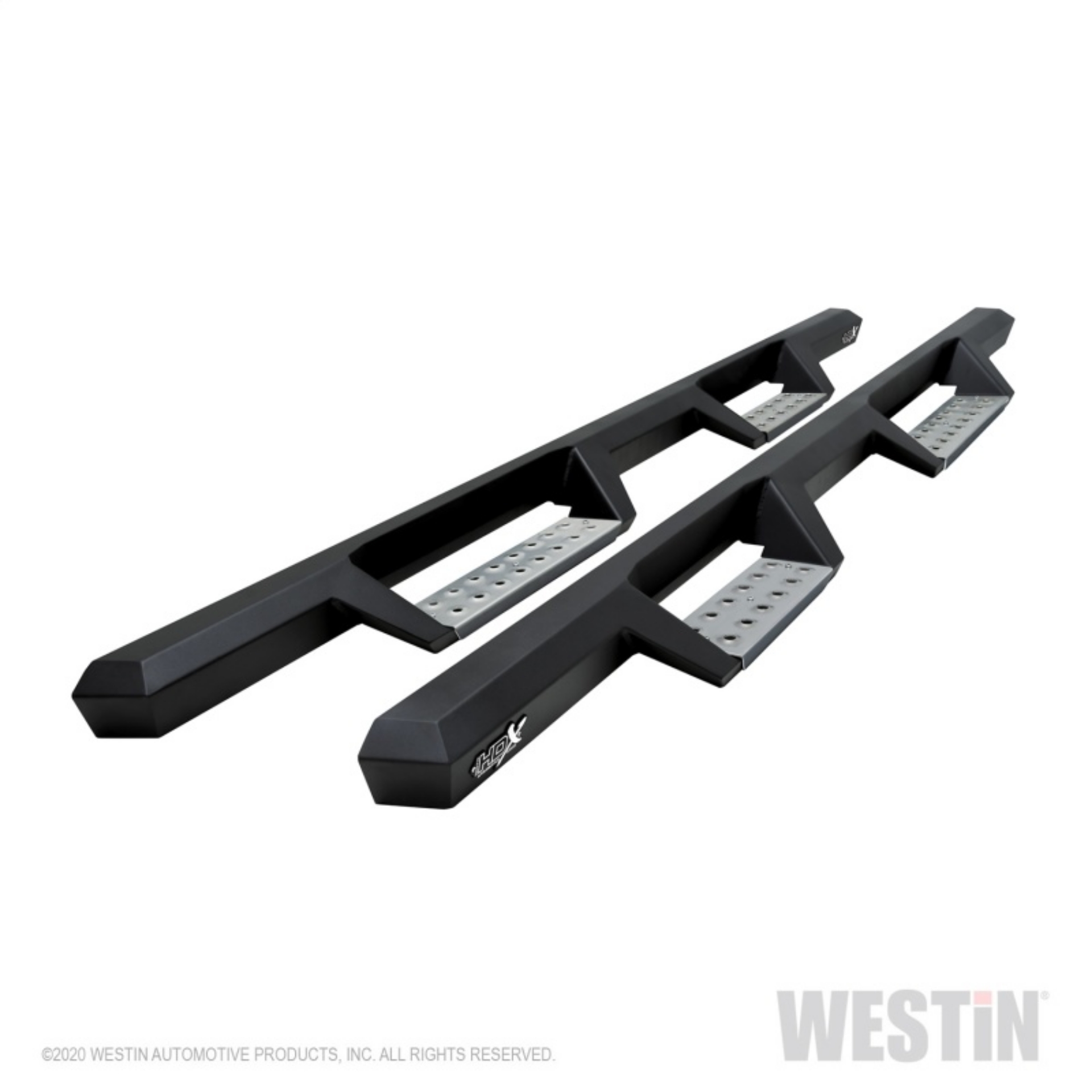 Picture of Westin 99-13 Chevy-GMC Silverado-Sierra 1500 Ext Cab HDX Nerf Step Bars - Textured Black