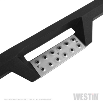 Picture of Westin 2020 Chevy Silverado 2500-3500 Crew Cab 6-5ft Bed HDX W2W Nerf Step Bars - Textured Black