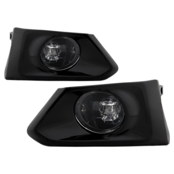 Picture of Spyder Nissan Altima 19-20 OEM Full LED Fog Lights w- Universal Switch Clear FL-NA19-LED-C