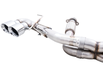 Picture of AWE Tuning 2020 Chevrolet Corvette C8 Track Edition Exhaust - Quad Chrome Silver Tips