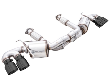 Picture of AWE Tuning 2020 Chevrolet Corvette C8 Touring Edition Exhaust - Quad Diamond Black Tips