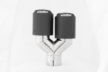 Picture of MBRP Universal Carbon Fiber Dual Tip 3-5in OD-2-5in Inlet