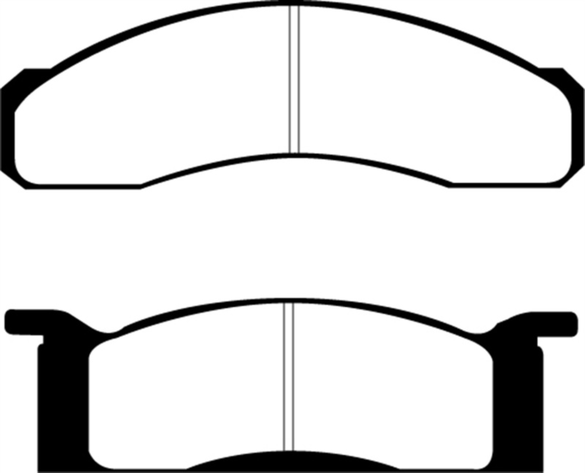 Picture of EBC 70 Ford Fairlane 4-1 Ultimax2 Front Brake Pads