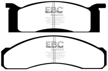 Picture of EBC 70 Ford Fairlane 4-1 Ultimax2 Front Brake Pads