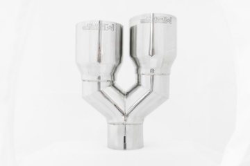 Picture of MBRP Universal T304 SS Dual Tip 3-5in OD-2-5in Inlet