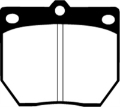 Picture of EBC 70-74 Datsun 240Z 2-4 Greenstuff Front Brake Pads