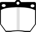 Picture of EBC 70-74 Datsun 240Z 2-4 Greenstuff Front Brake Pads