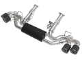 Picture of aFe MACH Force-Xp 3in to 2-1-2in 304SS Cat-Back 2020 Chevy Corvette C8 6-2L - Carbon Fiber Tip