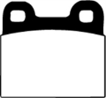 Picture of EBC 70-75 Alfa Romeo Montreal 2-6 Redstuff Rear Brake Pads
