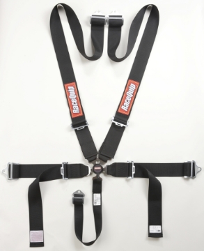 Picture of RaceQuip Black SFI CAMLOCK 5pt PD Lap Seat Belt