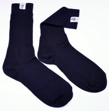 Picture of RaceQuip Black SFI 3-3 Fr Socks Medium 8-9