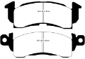 Picture of EBC 73-74 Buick Apollo 4-1 Yellowstuff Front Brake Pads