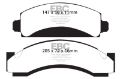 Picture of EBC 74-80 Chevrolet C30 JB8 Greenstuff Front Brake Pads