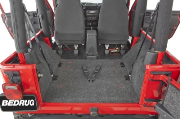 Picture of BedRug 97-06 Jeep TJ Rear Cargo Kit Incl Tailgate