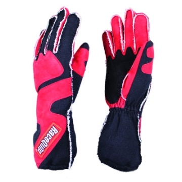 Picture of RaceQuip SFI-5 Red-Black Medium Outseam w- Closure Glove