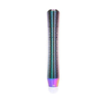 Picture of NRG Shift Knob Heat Sink Curved Long Neo Chrome