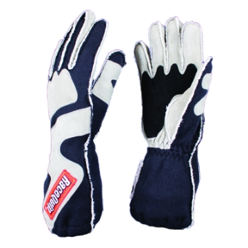 Picture of RaceQuip SFI-5 Gray-Black XL Outseam w- Closure Glove