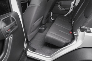 Picture of BedRug 07-16 Jeep JK Unlimited 4Dr Front 4pc BedTred Floor Kit Incl Heat Shields