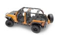 Picture of BedRug 07-16 Jeep JK Unlimited 4Dr Front 4pc BedTred Floor Kit Incl Heat Shields