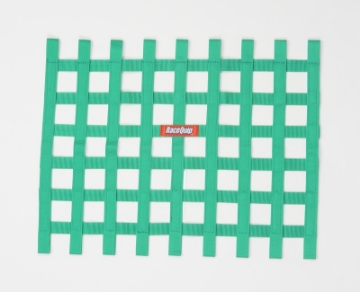 Picture of RaceQuip Green Ribbon Window Net
