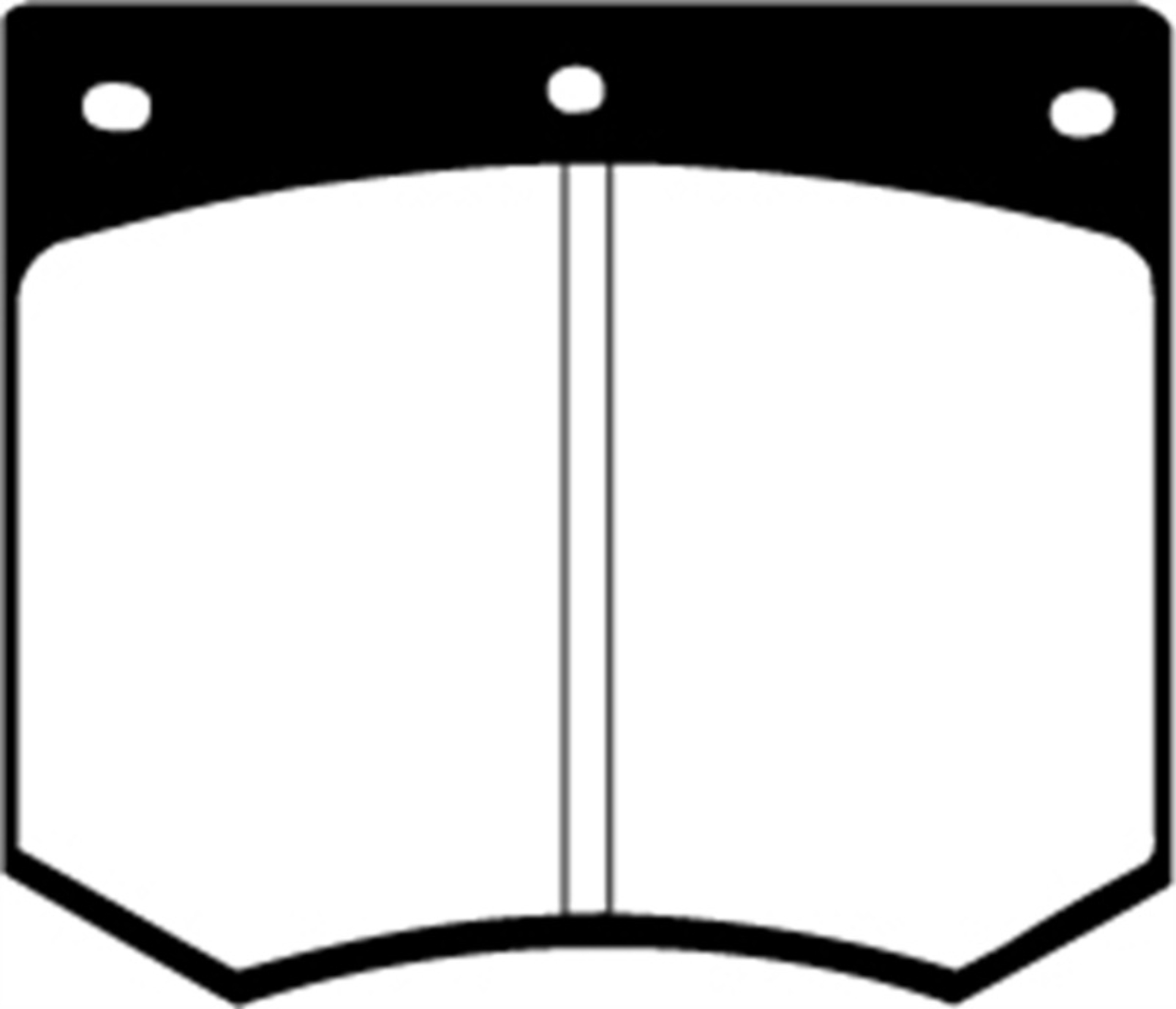 Picture of EBC 75-86 Ac 3000 3-0 Greenstuff Front Brake Pads
