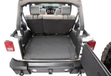 Picture of BedRug 07-10 Jeep JK 2Dr Rear 5pc BedTred Cargo Kit Incl Tailgate & Tub Liner