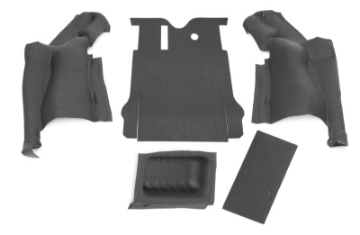 Picture of BedRug 07-10 Jeep JK 2Dr Rear 5pc BedTred Cargo Kit Incl Tailgate & Tub Liner