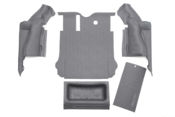 Picture of BedRug 07-10 Jeep JK Unlimited 4Dr Rear 5pc BedTred Cargo Kit Incl Tailgate & Tub Liner