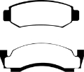 Picture of EBC 76-77 Ford Bronco 3-3 Greenstuff Front Brake Pads
