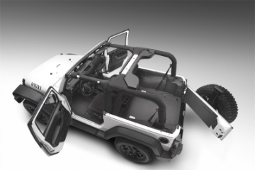 Picture of BedRug 11-16 Jeep JK 2Dr Rear 5pc BedTred Cargo Kit Incl Tailgate & Tub Liner