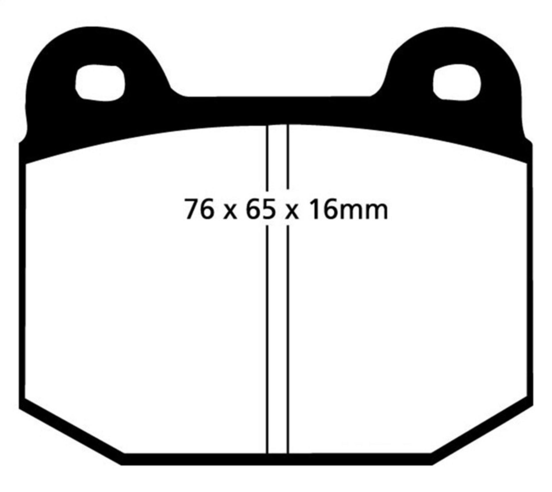 Picture of EBC 77-83 BMW 320 2-0 E21 Yellowstuff Front Brake Pads