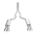 Picture of Stainless Works 2020 Ford GT500 Legend Catback H-Pipe Exhaust Factory Connect - Polished Tips