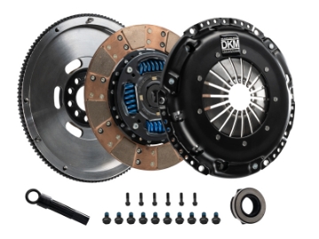 Picture of DKM Clutch VW Beetle-Corrado-Golf-GTI 1-8T Ceramic MC Clutch Kit w-Flywheel 425 ft-lbs Torque