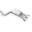Picture of Stainless Works 2020 Ford GT500 Redline Catback H-Pipe Exhaust Factory Connect - Polished Tips
