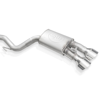 Picture of Stainless Works 2020 Ford GT500 Redline Catback H-Pipe Exhaust Factory Connect - Polished Tips
