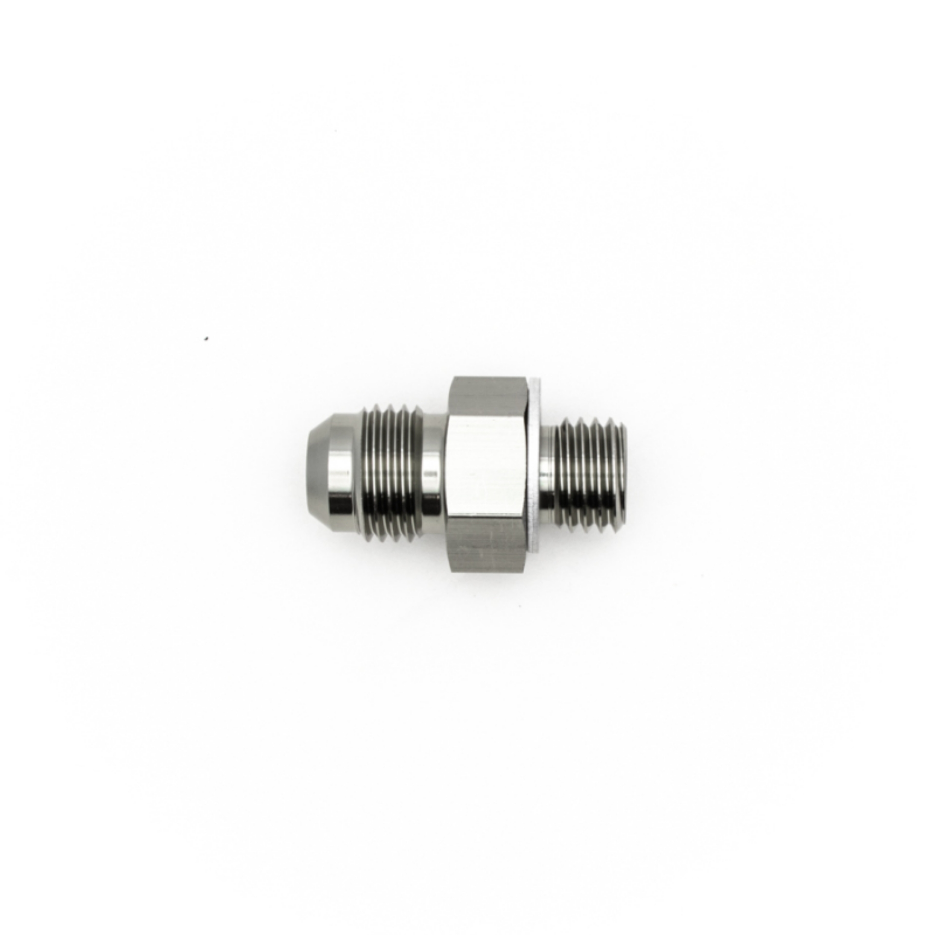 Picture of DeatschWerks 6AN Male Flare To M12 X 1-5 Male Metric Adapter Incl- Crush Washer