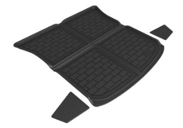 Picture of 3D MAXpider 2020-2020 Tesla Model Y Kagu Cargo Liner - Upper Rear - Black