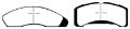 Picture of EBC 78-83 Ford Fairmont 2-3 Redstuff Front Brake Pads