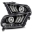 Picture of AlphaRex 10-12 Ford Mustang LUXX LED Proj Headlights Plank Style Black w-Activ Light-Seq Signal