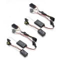 Picture of AlphaRex 10-12 Ford Mustang LUXX LED Proj Headlights Plank Style Alpha Blk w-Activ Light-Seq Signal