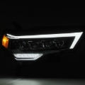 Picture of AlphaRex 14-20 Toyota 4Runner NOVA LED Projector Headlights Plank Style Chrome w-Activation Light