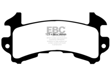 Picture of EBC 79-85 Buick Riviera Fwd 3-8 Turbo Ultimax2 Rear Brake Pads