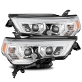 Picture of AlphaRex 14-20 Toyota 4Runner PRO-Series Projector Headlights Plank Style Chrm w-Sequential Signal