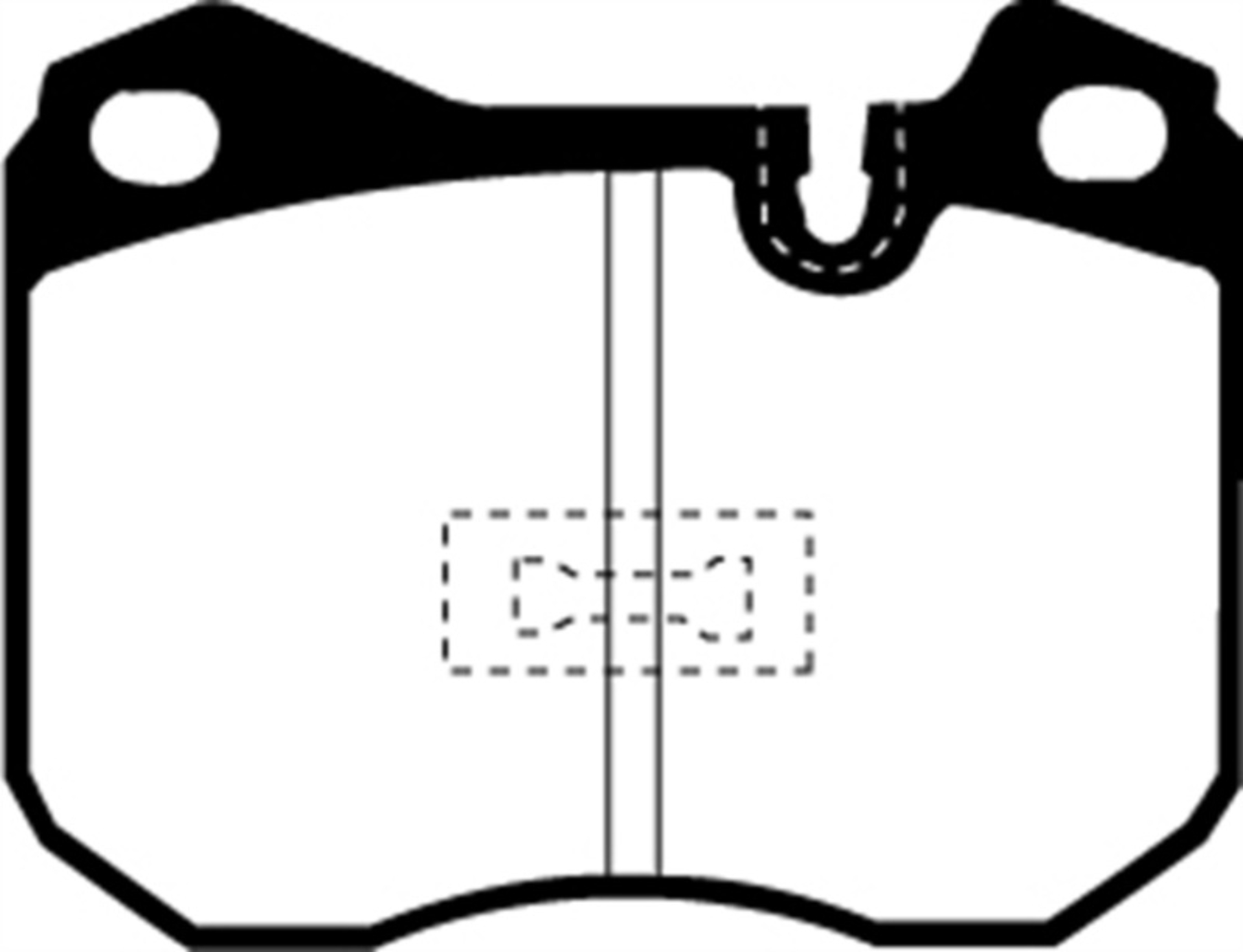 Picture of EBC 79-88 Porsche 924 2-0 Turbo Greenstuff Front Brake Pads