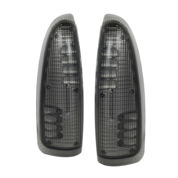 Picture of xTune Ford Superduty F250-F650 03-07 Amber LED Mirror Signal Lens - Smoke ACC-LED-FDSD99-MR-SM