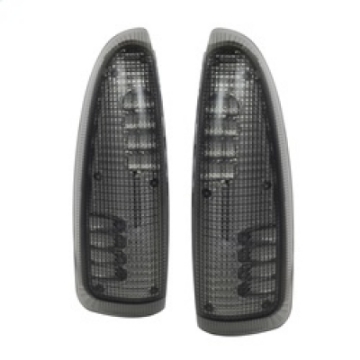 Picture of xTune Ford Superduty F250-F650 03-07 Amber LED Mirror Signal Lens - Smoke ACC-LED-FDSD99-MR-SM
