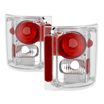 Picture of xTune Chevy Suburban 73-91 Euro Style Tail Lights - Chrome ALT-JH-CCK73-C