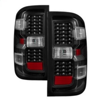 Picture of xTune Chevy 1500 14-16 - Silverado 2500HD-3500HD LED Tail Lights - Black ALT-JH-CS14-LED-BK